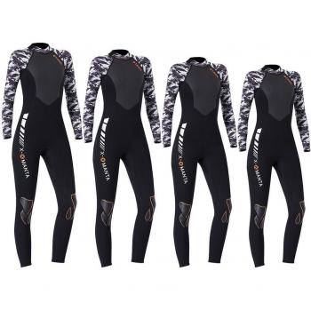 Durable Women's Full Wetsuit for Diving and Snorkeling