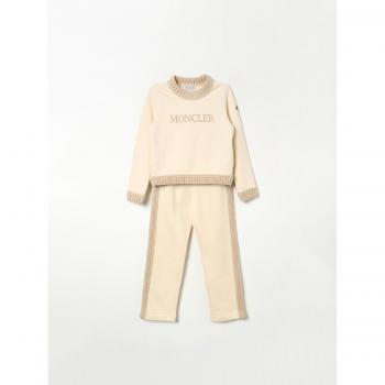 Moncler Completo Sportivo Maglia Panna 2 pezzi