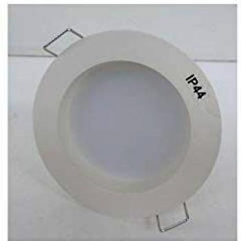Downlight rond fixe 7W blanc mat