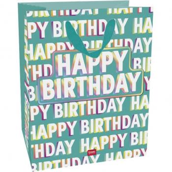 Legami Happy Birthday Gift Bag Large