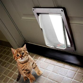 Wasserdichte Hund Katze Tür mit Flucht-Schutz