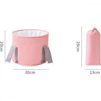Cubo Plegable para Lavado en Viaje con Filmado Aluminizado