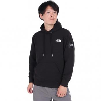 Hoodie North Square Logo Unisex Forro Thermal de Lana Negro S – The Face
