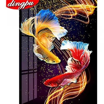 Peinture Diamant 5D Poisson Mosaïque