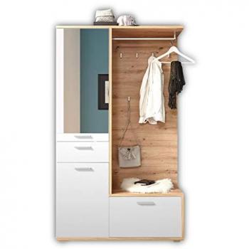 HBZ Kompaktgarderobe Entra mit Spiegel und Schubkasten