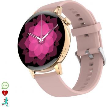 Reloj deportivo DAM A03 con sensor de ritmo cardiaco, medición de O2 sanguíneo, juegos y actividades multi deportivas