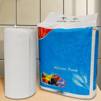 Handtuchscherne “Öl‑Stop” – 3 cm × 1 m, wiederwaschbare Papiertücher für die Küche