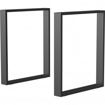 Pernas de Mesa de Aço 60x72 cm - Conjunto de 2