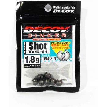 DS‑11 Decoy Sinker Shot 1,8 g (Marke 1038)