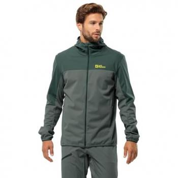 Giacca Softshell Feldberg Jack Wolfskin Verde Uomo