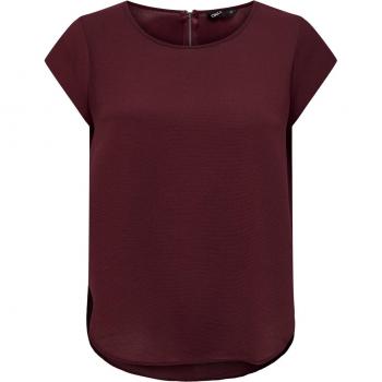Only Wear 15142784 VIC Solido – Camiseta Corta Mujer Marrón