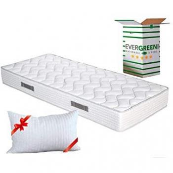 Materasso Singolo Waterfoam 80x200 con Cuscino Memory Foam