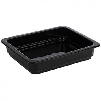 APS GN 1/2 Auflaufform, 3,4 Liter, Schwarz