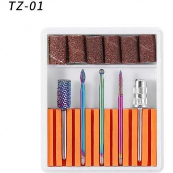 BellyLady Nail Electric Drill Bits and Sanding Bands Kit