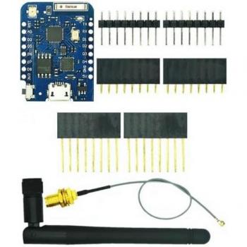 BerryBase D1 Mini Pro – ESP8266-Entwicklungsboard mit U.FL-Anschluss, Mini-PC-Barebone‑Set