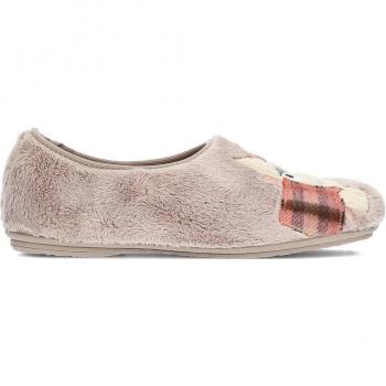 Zapatos de estar por casa VULLADI 6624 mujer color pardo talla 38