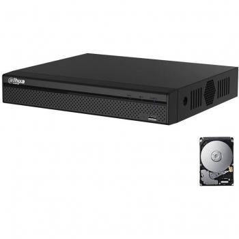 DVR Dahua Cloud P2P 4 Canali 5MPx WizSense HDD 500GB