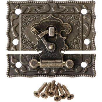 Hasps de Bronce Antiguo para Baú 55mm x 47mm