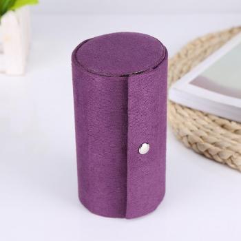 Flanell Schmuck Organizer Zylinder