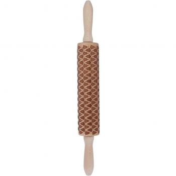 Snowflake Design Rolling Pin