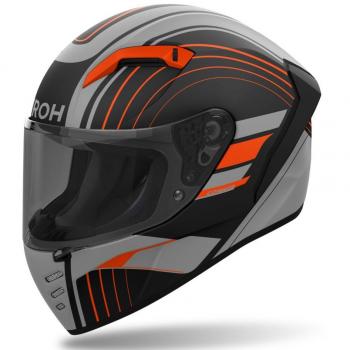 Casco Integral Airoh Connor Naranja Mate