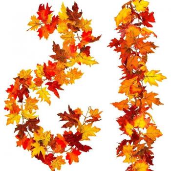 Fall Hanging Maple Leaves Decoration