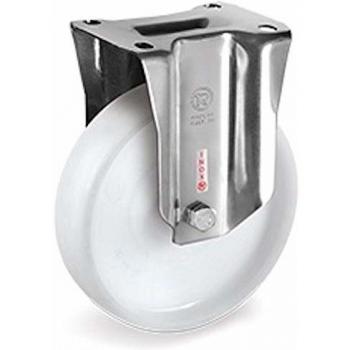 Roulette Fixe Inox 50 mm Roue Polyamide - 50 Kg