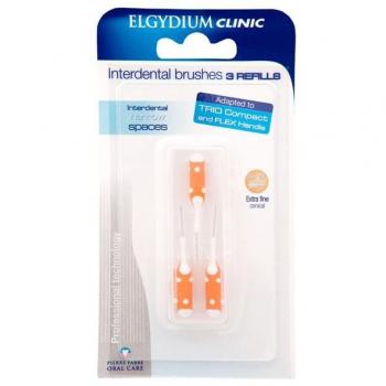 Elgydium Clinic Recarga Cepillos Interdentales 1,2mm Naranja 3uds