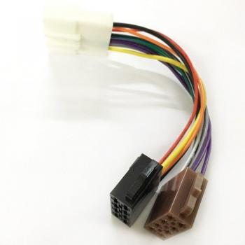 Adaptador de arnés ISO Biurlink para radio de coche, cableado para Nissan Tiida y X-Trail, Subaru