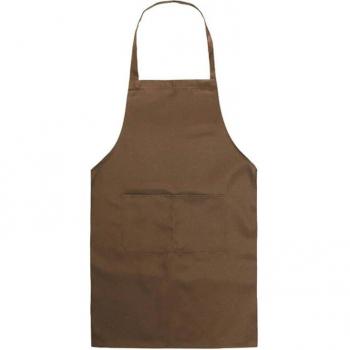 Tablier de cuisine en coton épais, sans manches, anti-usure, avec poches