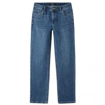Jeans Kim Straight Blu Denim 9 Anni