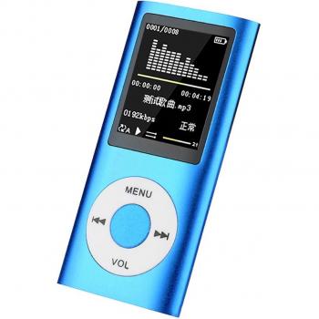 1.8 HD MP4 Media Player with Built-In Mic and FM Radio