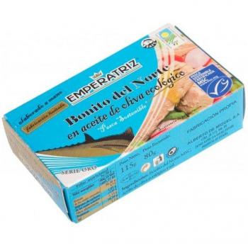 Bonito Del Norte En Oliva En Lata Bio 125 Ml Emperatriz