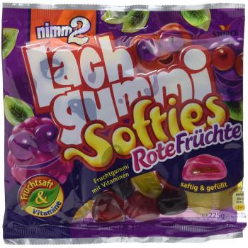 Nimm2 Lachgummi Softies Rote Früchte 225g