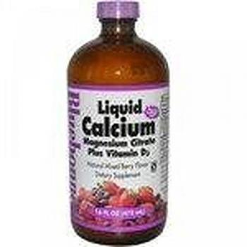 Bluebonnet Calcio‑Magnesio Citrato + Vit D3 Fresa