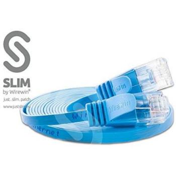 Cabo UTP Slim U6 01 BL 10 cm