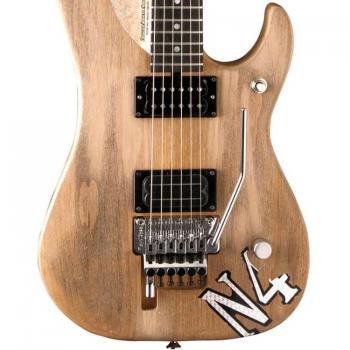 Washburn Nuno Bettencourt Signature N4AUTHENTIC Electric Guitar, Distressed