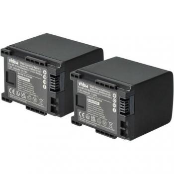 Batteries Li-ion 1600mAh pour caméscope Canon Vixia