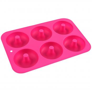 Molde Antiadherente de 6 Cavidades para Rosquillas
