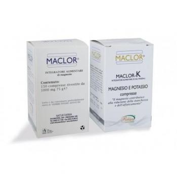 Maclor maclor-k potassio e magnesio 60 compresse