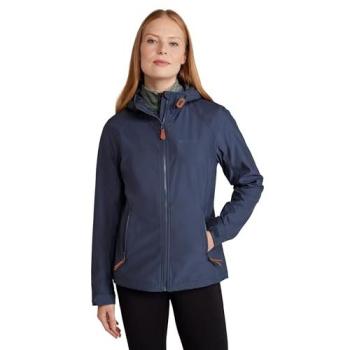 Mountain Warehouse Iona Women's Charcoal Water‑Resistant Multi‑Pocket Hooded Softshell (Size 8)