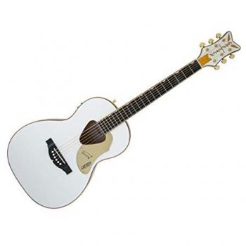Gretsch Rancher Penguin Parlor Acoustic Electric Guitar - White