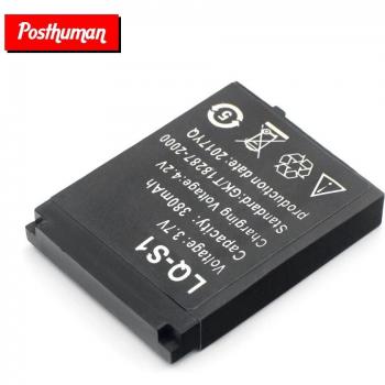 Smartwatch Backup Li-Po Lithium Batterij 380mAh 3.7V voor DZ09