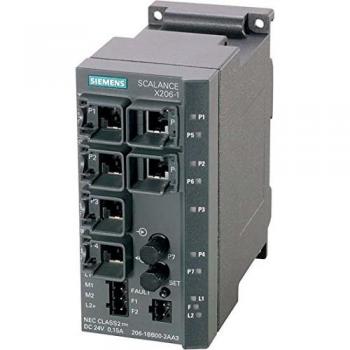 Siemens 6GK5206-1BB10-2AA3 Industrial Ethernet Switch 10 / 100 MBit/s