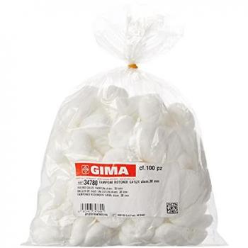 GIMA Tamponi rotondi Ø 30 mm – 100 unita’