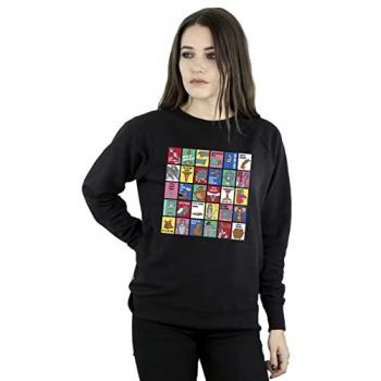 Grid Pattern Streetwear Pullover