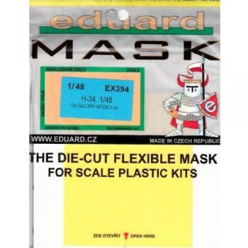 Eduard EX394 1:48 Scale Mask Set for H-34 Choctaw (GAL kit)