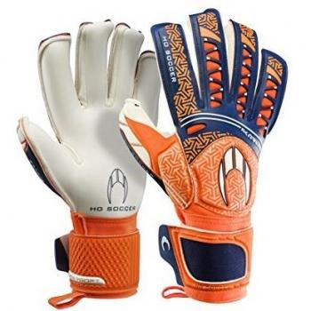 HO Soccer SSG Ikarus Torwarthandschuhe Roll‑Style – Unisex, 37, Orange/Blau/Weiß