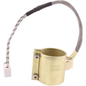 Heizband für Dichtkleber: 42 x 50 mm, 220 V, 280 W, Kupfer‑Fass