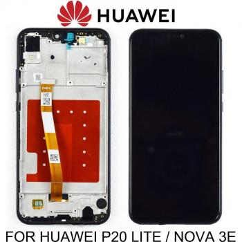 Affichage LCD 2280*1080 avec cadre pour HUAWEI P20 Lite